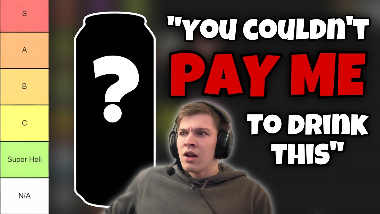 ULTIMATE Ghost Energy Tier List (CONTROVERSIAL)