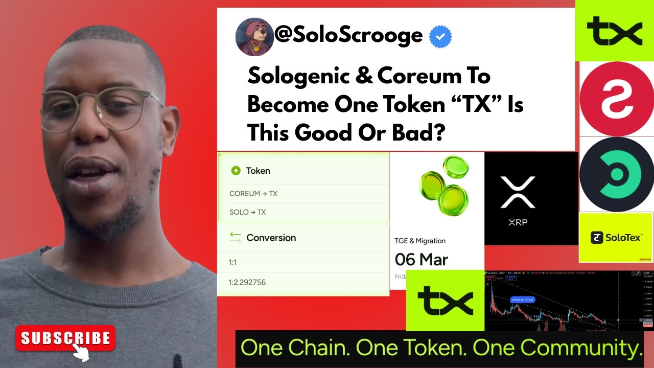 Sologenic & Coreum Migration To TX One Token For Tokenization