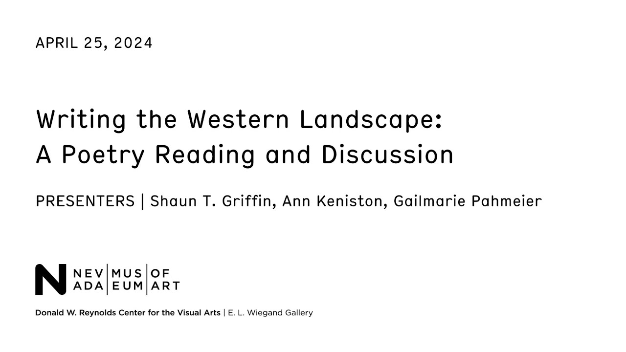 Writing the Western Landscape: A Poetry Reading and Discussion