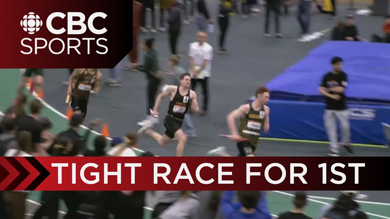 Regina Cougars claim men's 4x200m relay gold at U Sports nationals | CBC Sports