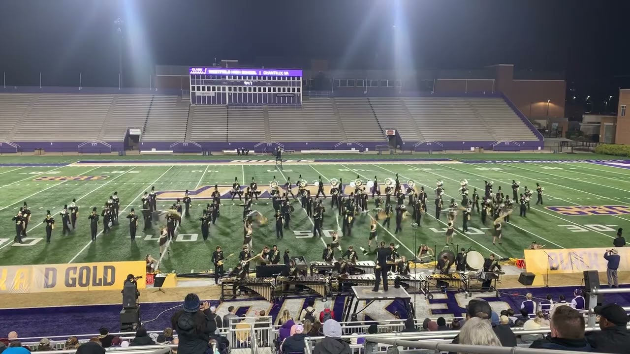 Westfield HS Marching Band 2022 - “Black and Gold”