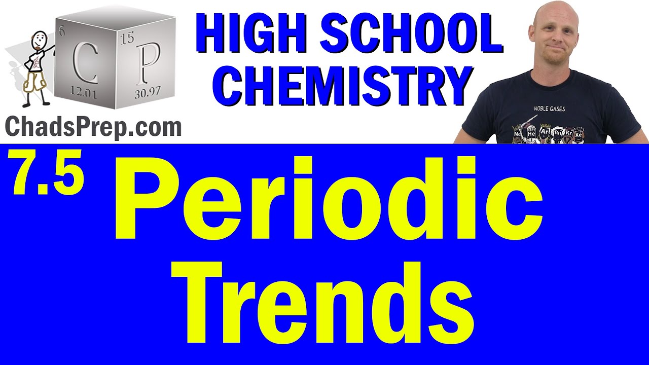7.5 Periodic Trends | High School Chemistry