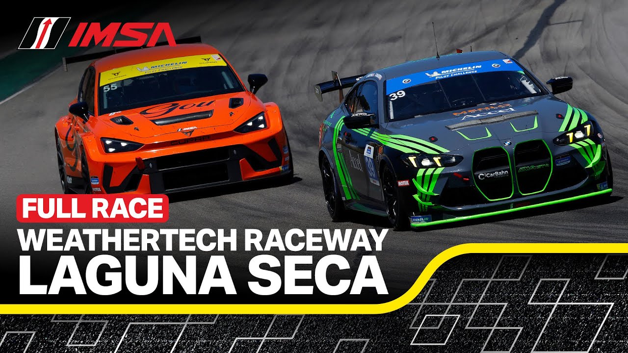 2025 IMSA Michelin Pilot Challenge Race at WeatherTech Raceway Laguna Seca | Monterey, California