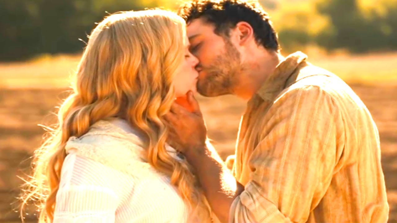 Redeeming Love / Kiss Scenes - Michael and Angel ( Tom Lewis and Abigail Cowen )