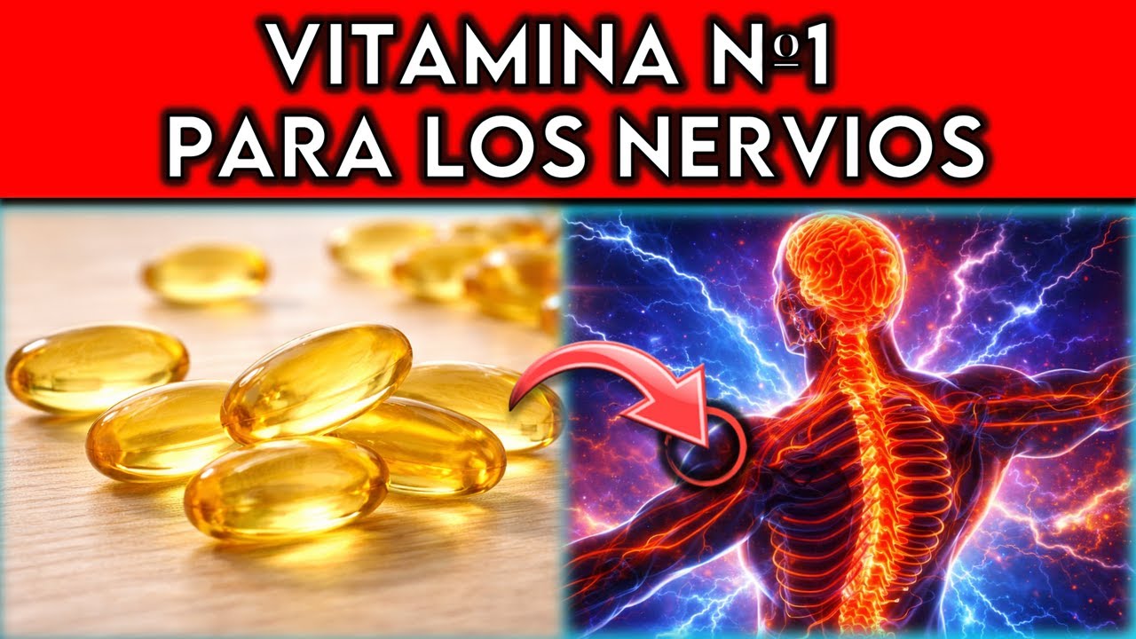 VITAMINA SECRETA que cura NERVIOS DA&Ntilde;ADOS y NEUROPAT&Iacute;A (Como tomar)
