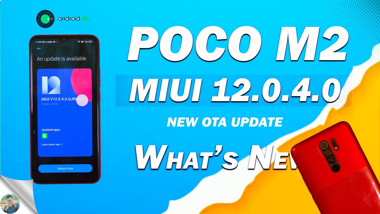 Poco M2 Got New MIUI 12.0.4.0 OTA Update What's New | New MIUI 12.0.4 on Poco M2 | Poco M2