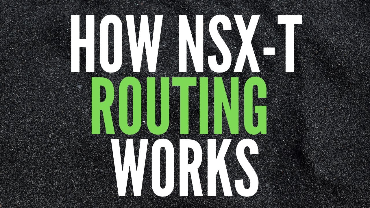How NSX-T Routing Works (SIMPLE explanation!)