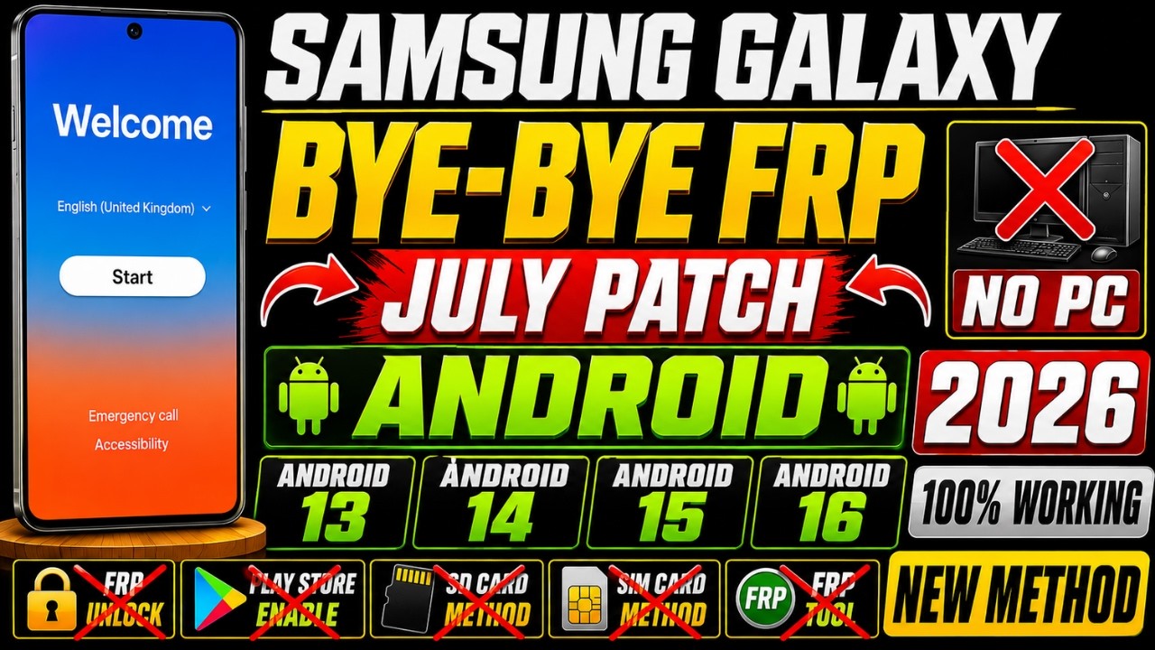 All Samsung FRP Bypass Android 15/14/13 | 2026 Latest Trick | No PC Required | 100% Success Rate