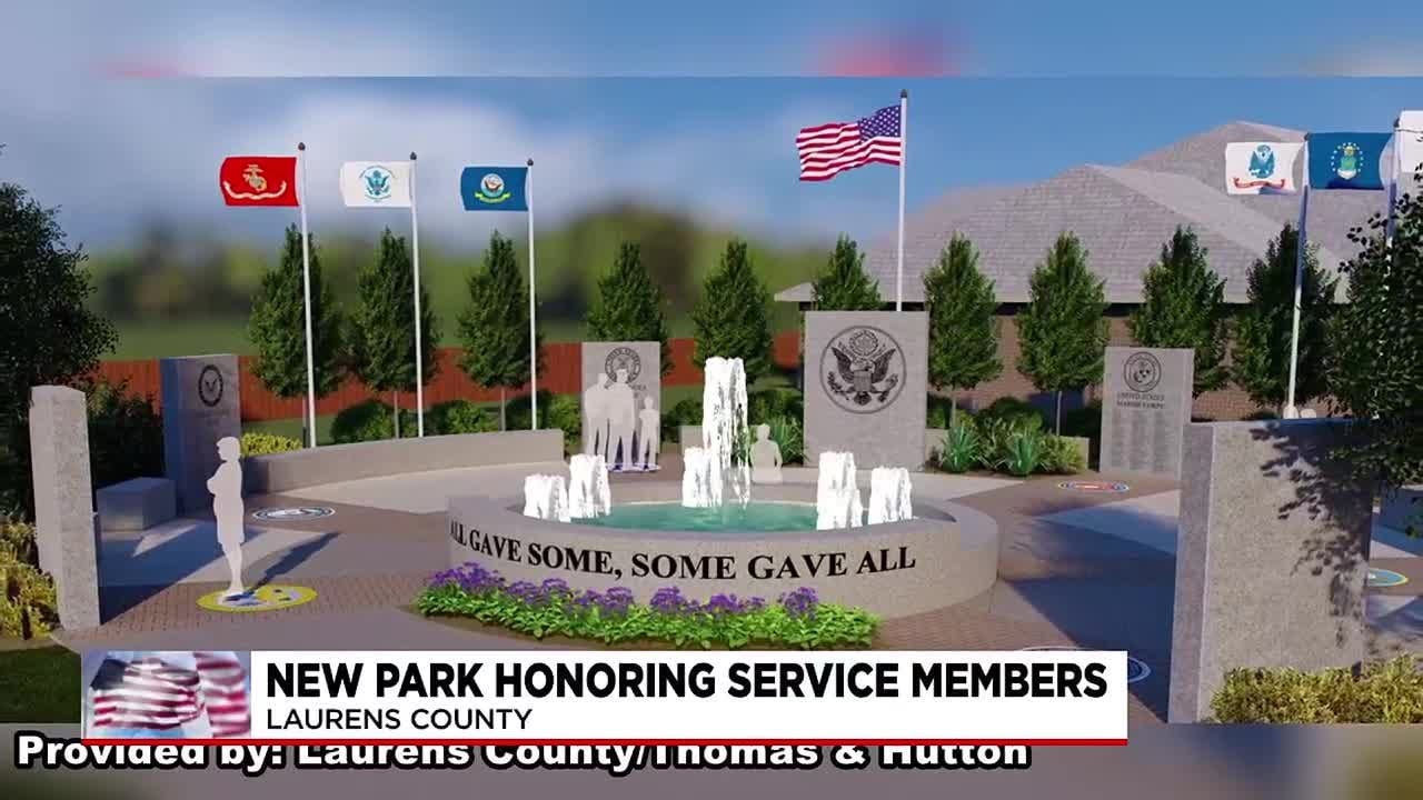 New park in Laurens Co. honoring service members