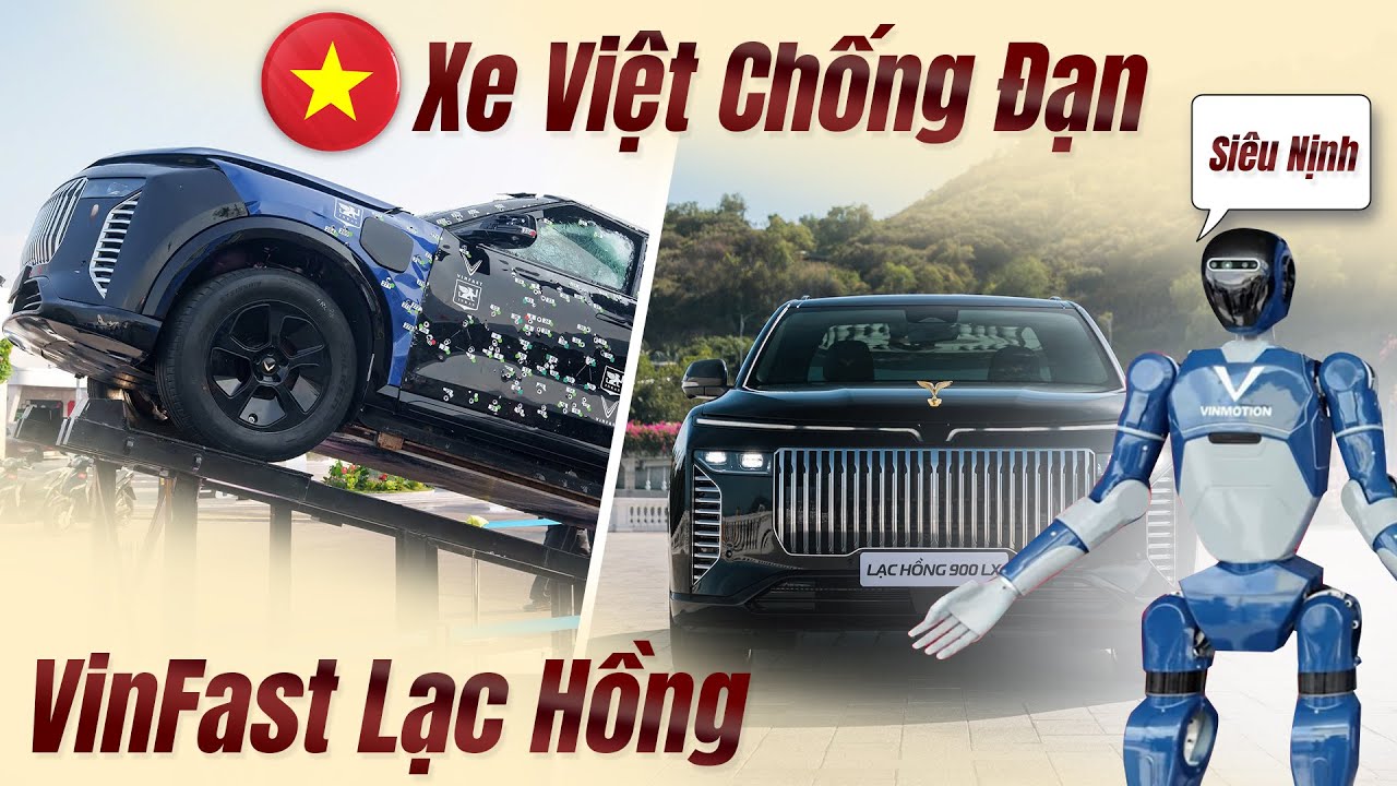 Lạc Hồng 900 LX: Xe Việt Nam CHỐNG ĐẠN QUÁ KHỦNG, Xe đẹp nhưng NỘI THẤT THÌ….