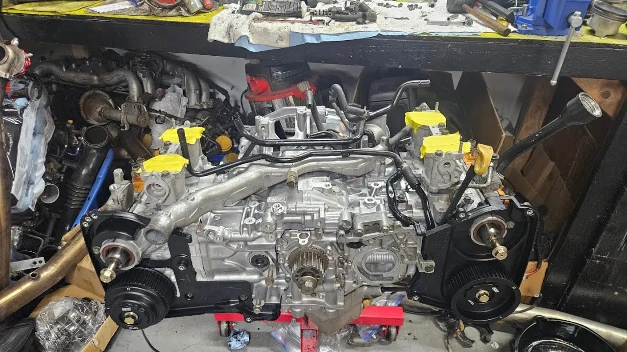 Built IAG EJ257 Assembly! killer B oil pan! - STI Swap Legacy Wagon
