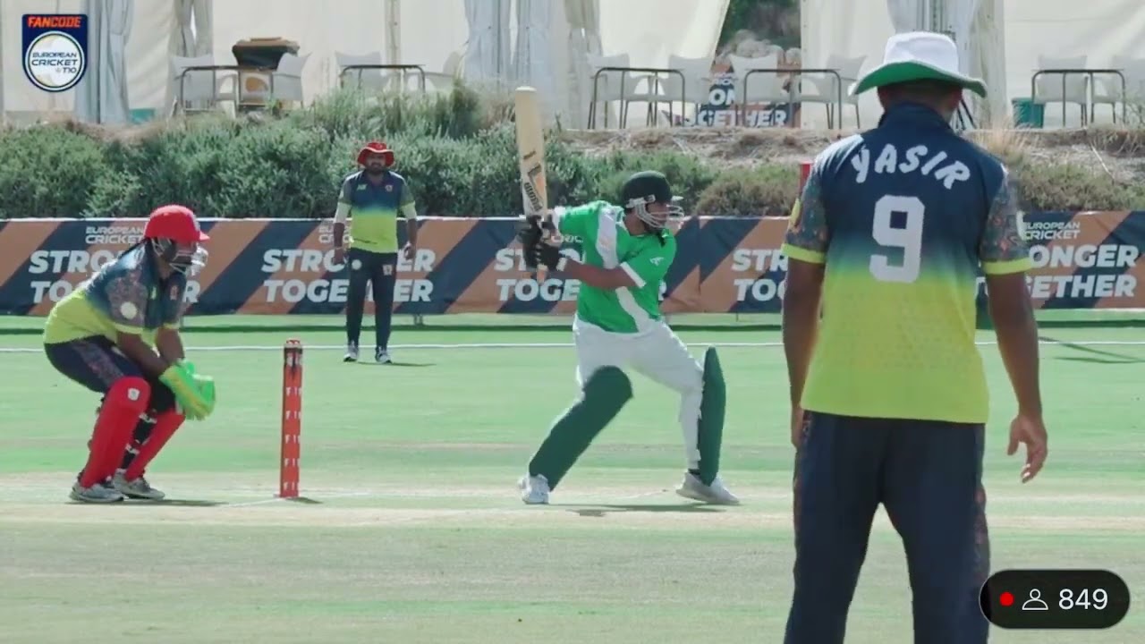 Well played by Nauman Abid into European cricket league Malaga cricket club ⭐️💫🔥🥰