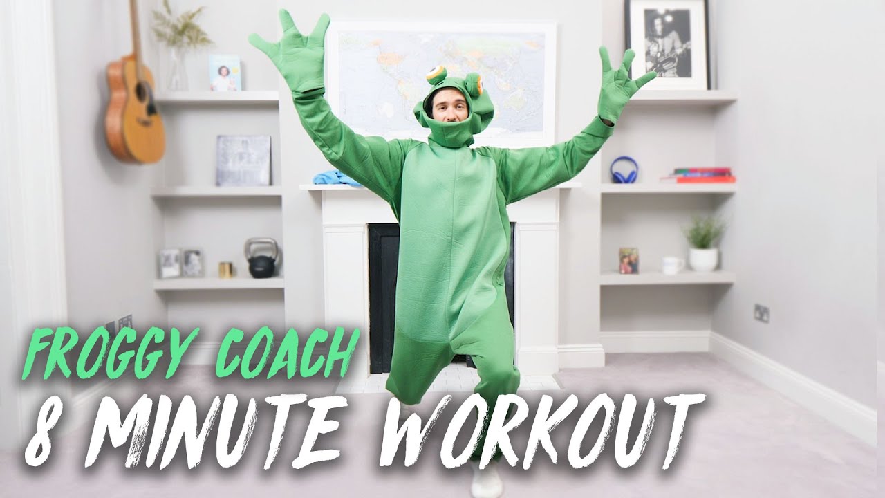 FROGGY COACH Active 8 Minute Kids Workout | The Body Coach TV