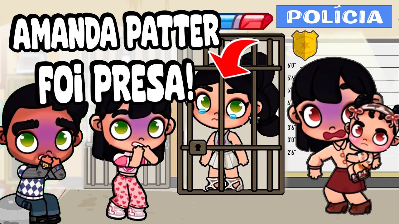 ROTINA FAMÍLIA PATTER NA DELEGACIA DE POLÍCIA -AMANDA PATTER | PAZU AVATAR WORLD ROTINAS E HISTÓRIAS
