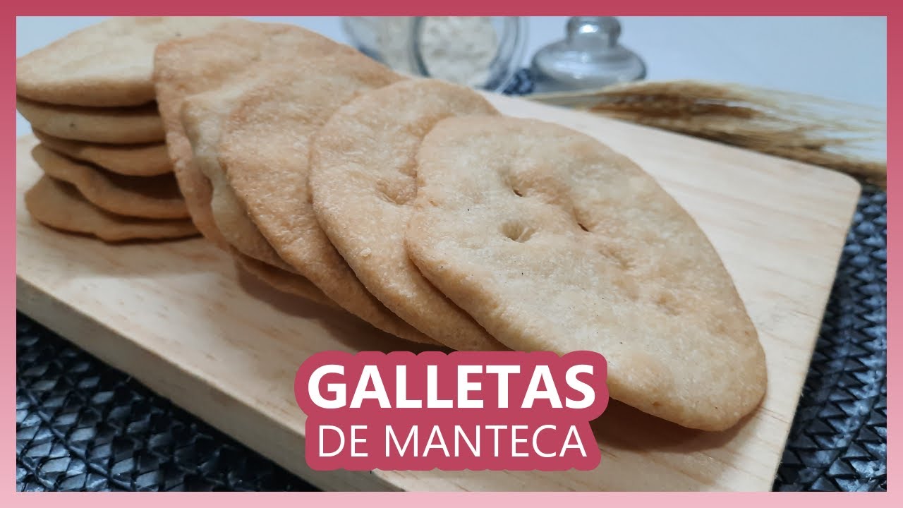 🍞 GALLETAS de MANTECA | PANADERÍA YUCATECA | 📝 RECETA PASO A PASO
