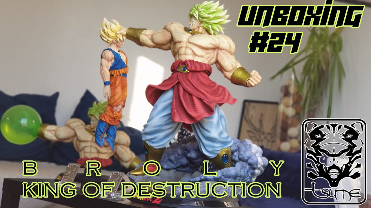 UNBOXING STATUE TSUME #25 HQS + BROLY KING OF DESTRUCTION