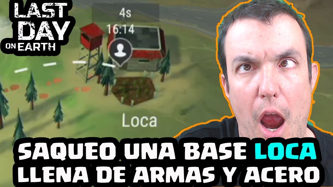SAQUEO UNA BASE LOCA LLENA DE ARMAS Y ACERO | LAST DAY ON EARTH: SURVIVAL | [El Chicha]