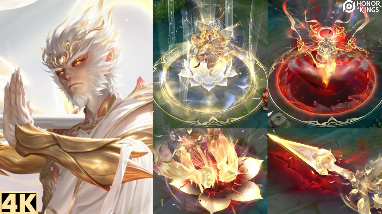 Honor of Kings（Wukong）New Skin｜Novo Visual｜gacha / Flawless Skin