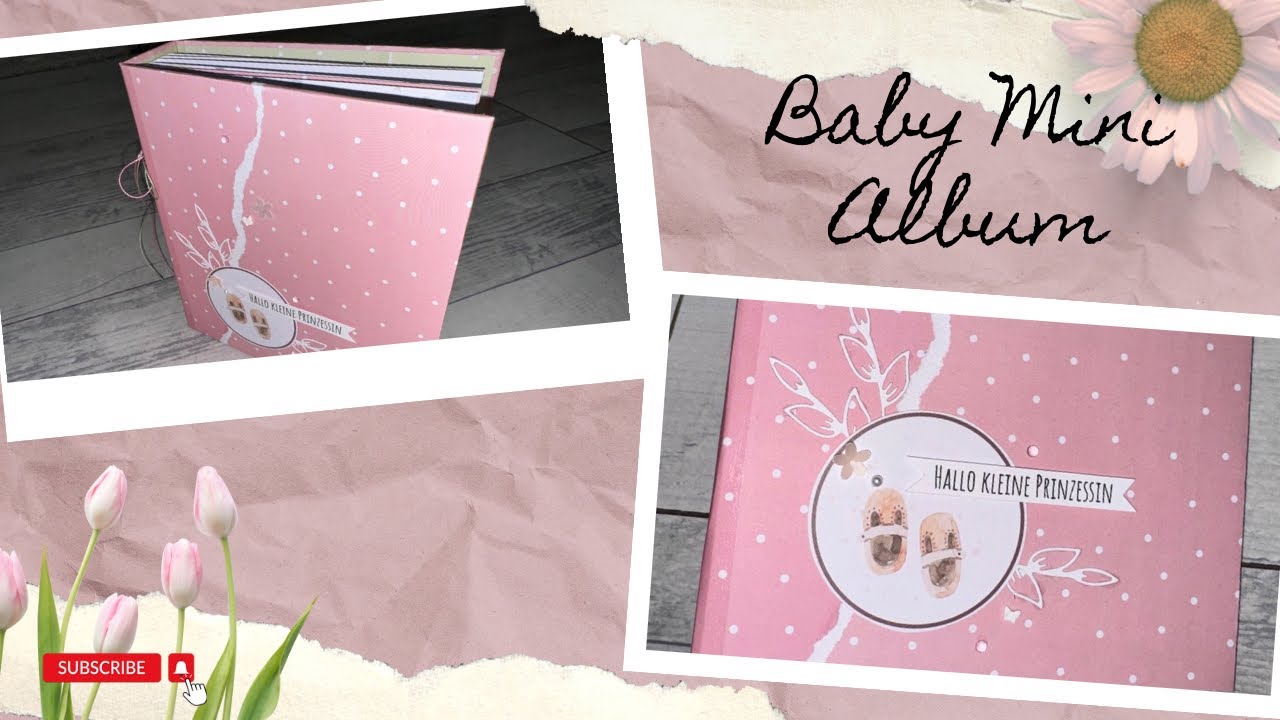 Anleitung/Tutorial Mini Album Stack the deck Bindung, Café Constanze #festefeiern2024, Scrapbook diy