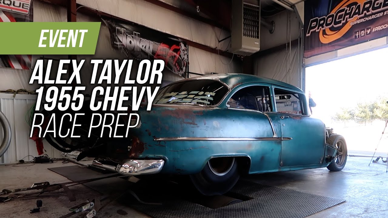 Alex Taylor Dyno-Tunes Her 1955 Chevy With Help from Holley EFI in Preparation for Sick Week 2022