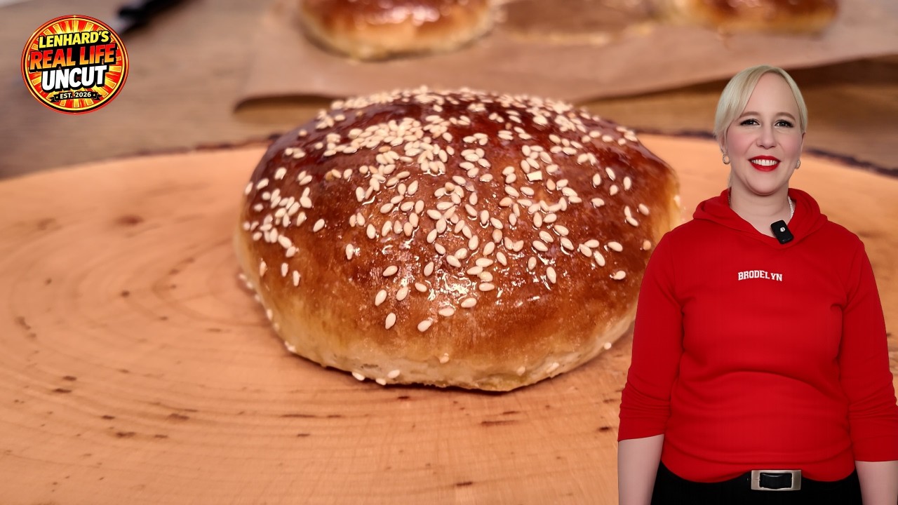 Die besten Burger Buns mit Gelinggarantie 😍 Nie wieder gekaufte! #Burger Buns Selber machen