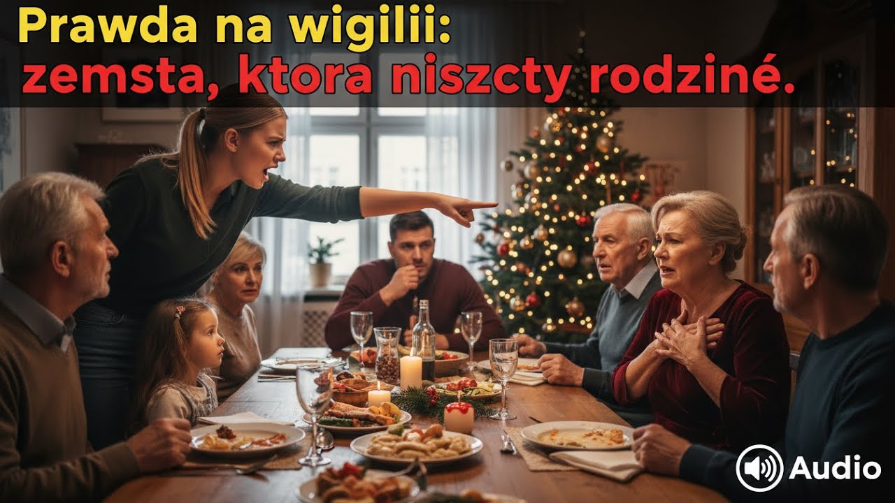 Gdy podczas wigilijnej kolacji teściowa nazwała mnie bezużyteczną żoną, ujawniłam jej sekrety...