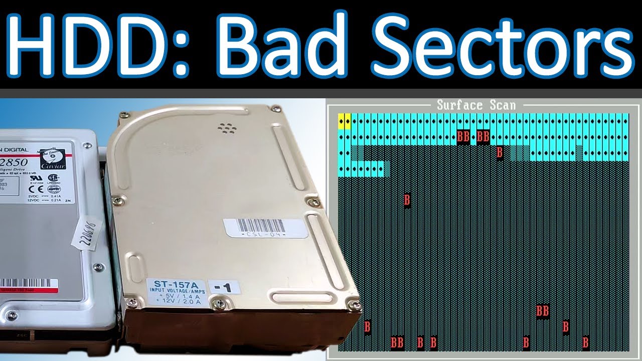 HDD Bad sectors - Did my project fail?