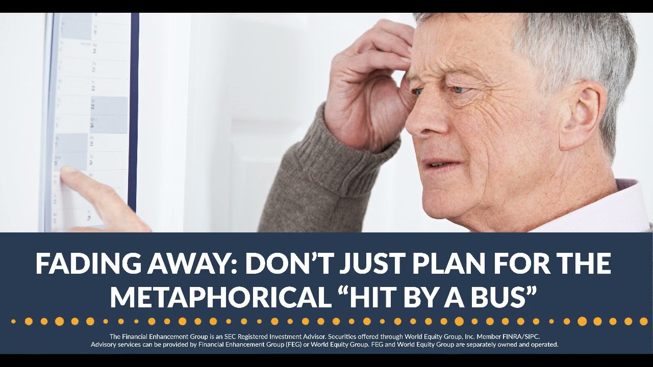 Don't just plan for the metaphorical 