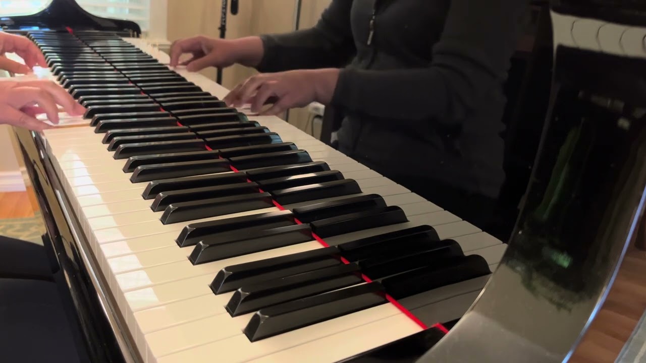 Bach - Toccata in E minor BWV 914 1st movement