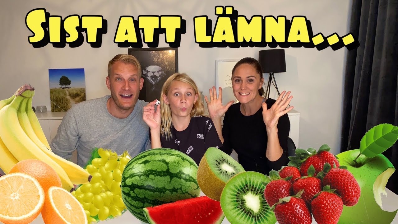 Sist Att Lämna Bordet Med Sin Egen Fruktsallad Vinner Priset!