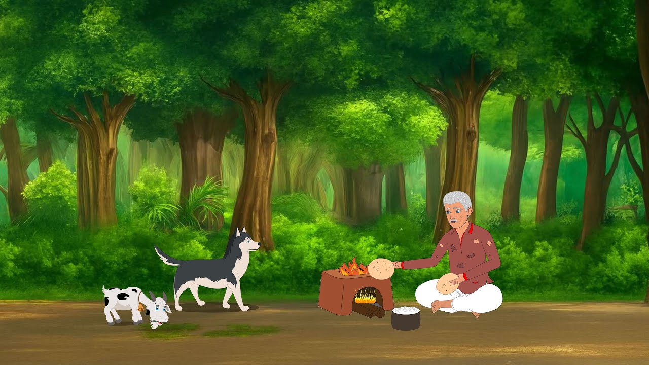 आखिरी रोटी | अंतिम इच्छा | moral stories | hindi story | hindi kahaniya | cartoon story