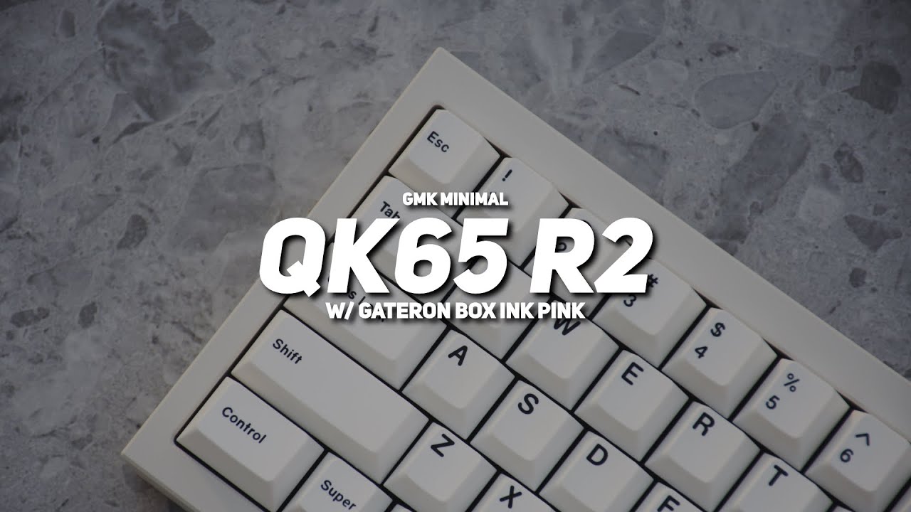 QK65 r2 w/ Box Ink Pink