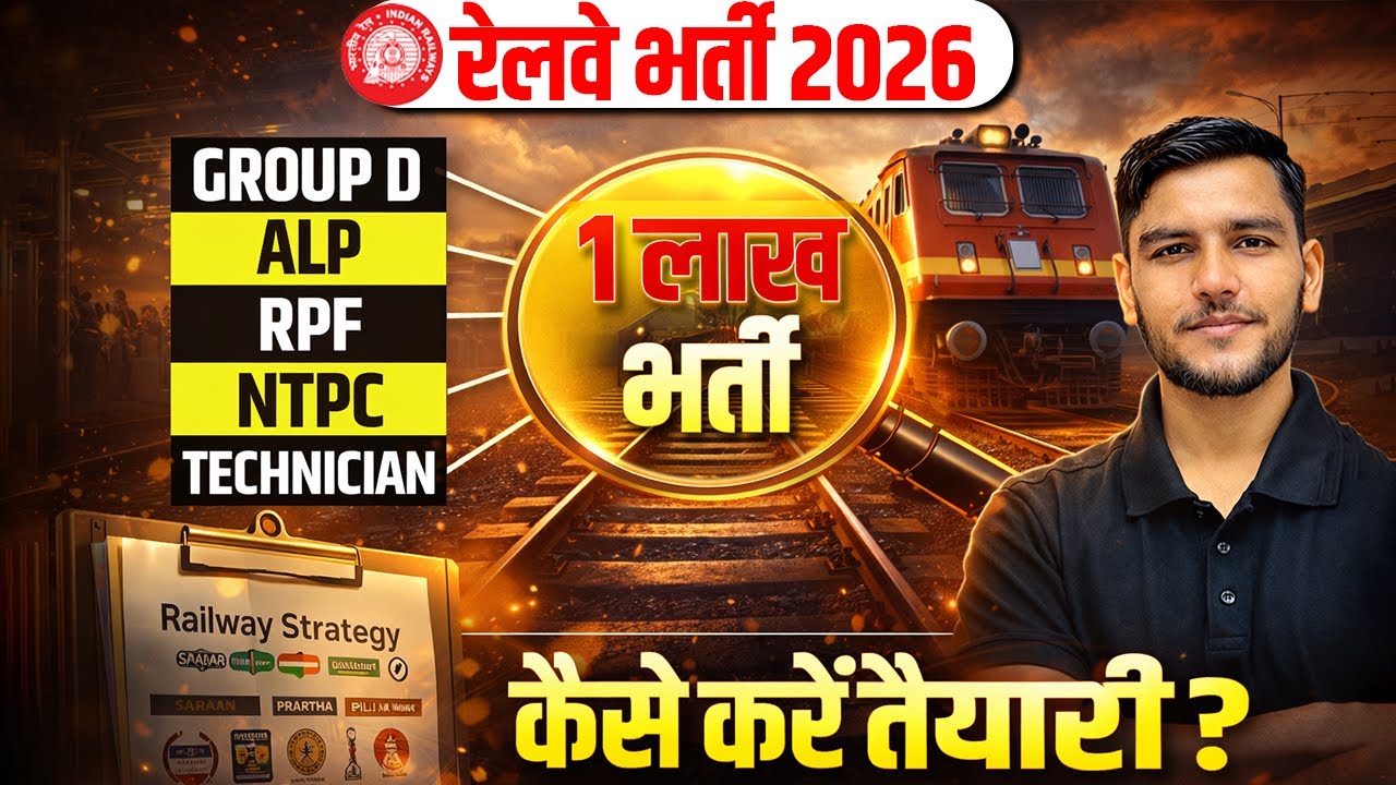 Railway New Vacancy 2026 Big Update 🚨 | Master Plan 2026 | इस साल छात्रों के लिए सबसे बड़ा मौका 🔥