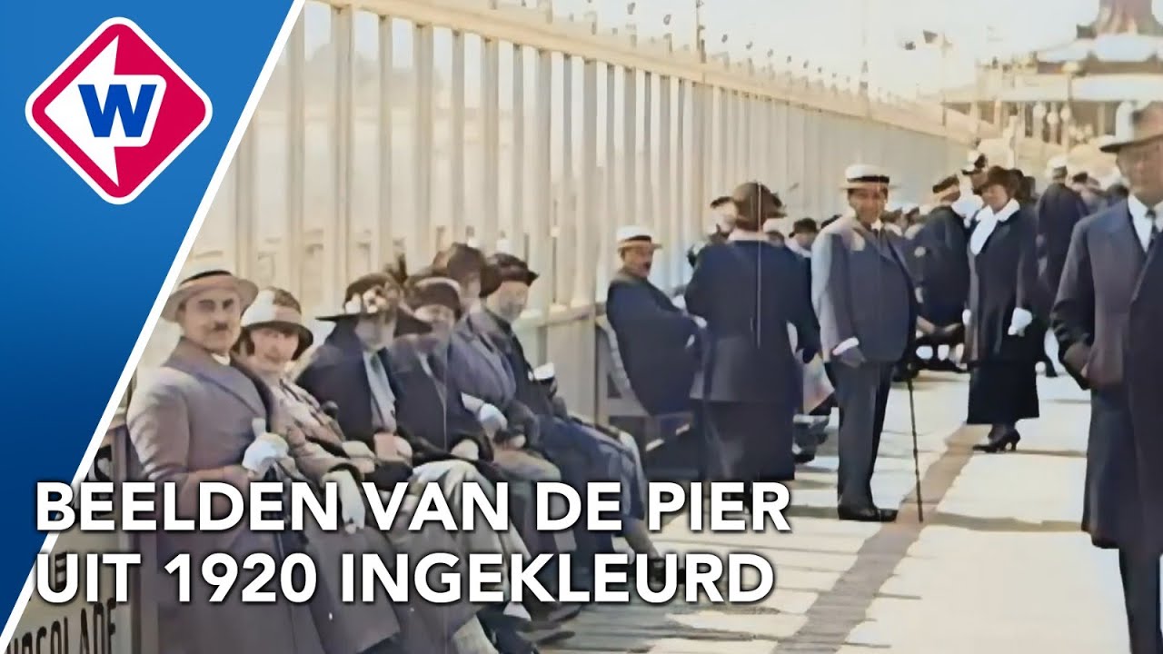Zo zag de Pier er meer dan 100 jaar geleden uit