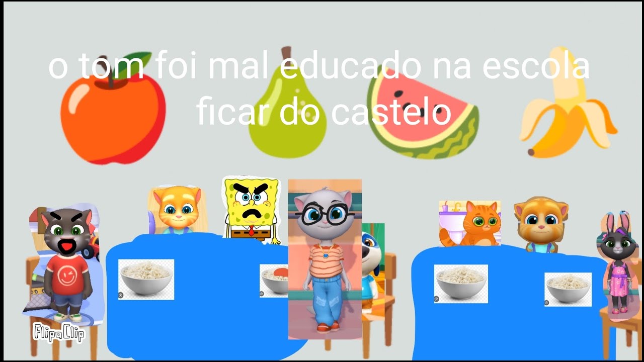 Episódio 12 - O Tom foi mal educado na escola ficar do castigo