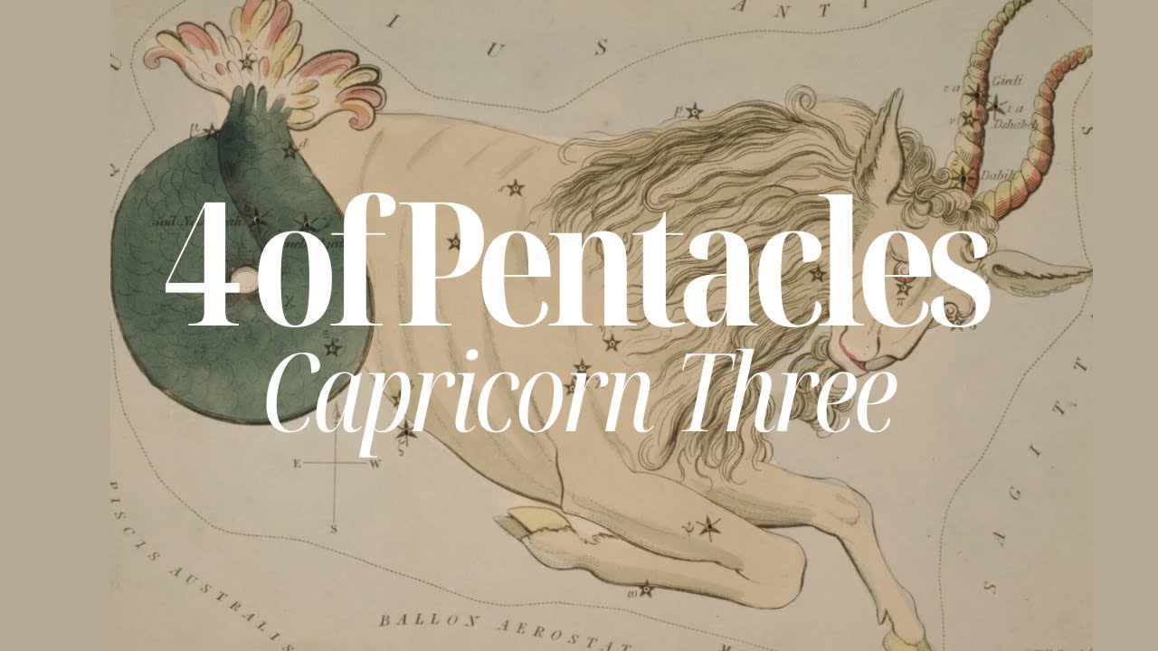 4 of Pentacles: Capricorn Three // Decan Walk // Lord of Money in the Bank