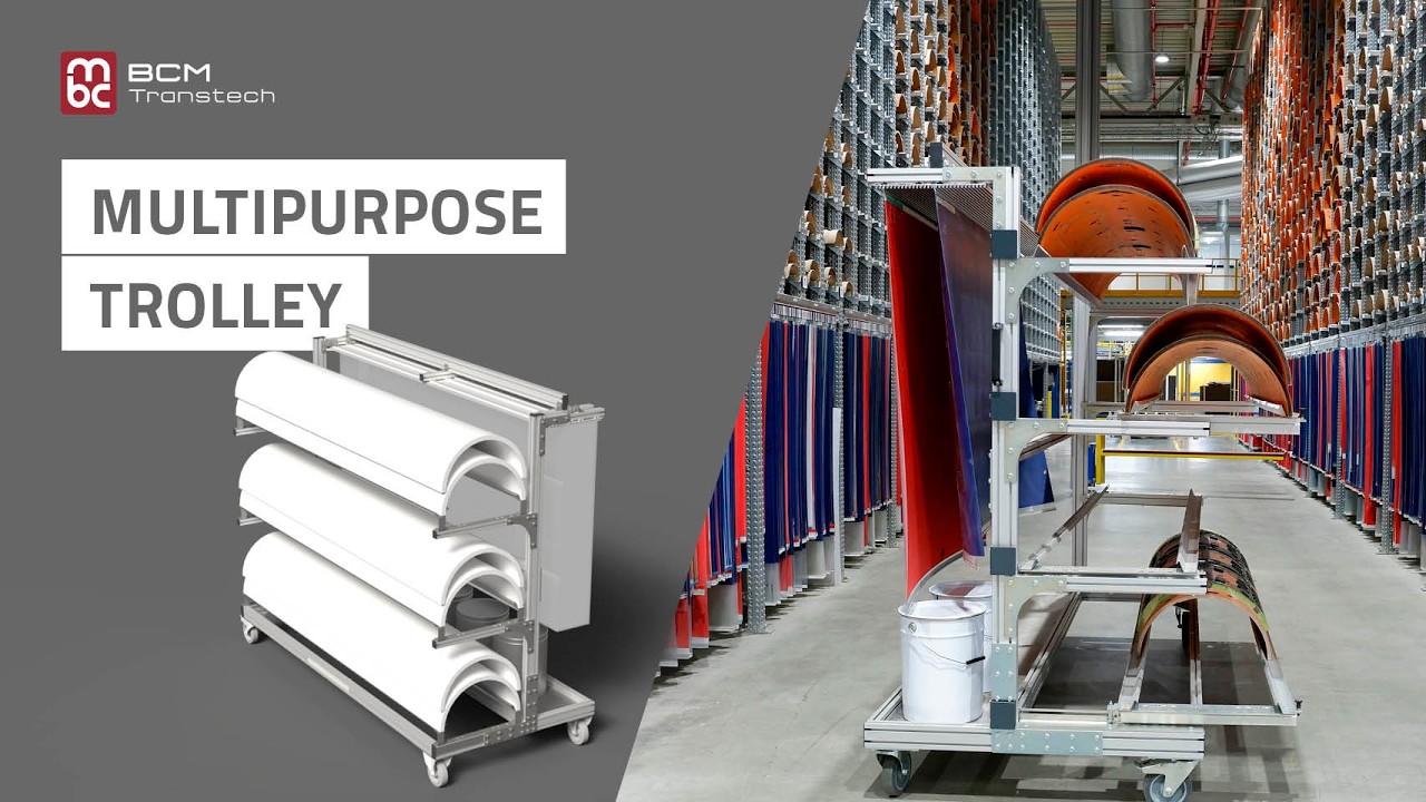 Multipurpose Trolly - Transport ROTARY DIES, PRINTING PLATES and INK BUCKETS