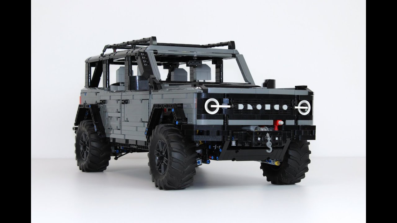 Lego MOC: Ford Bronco Everglades 1:8 RC // Detailed review