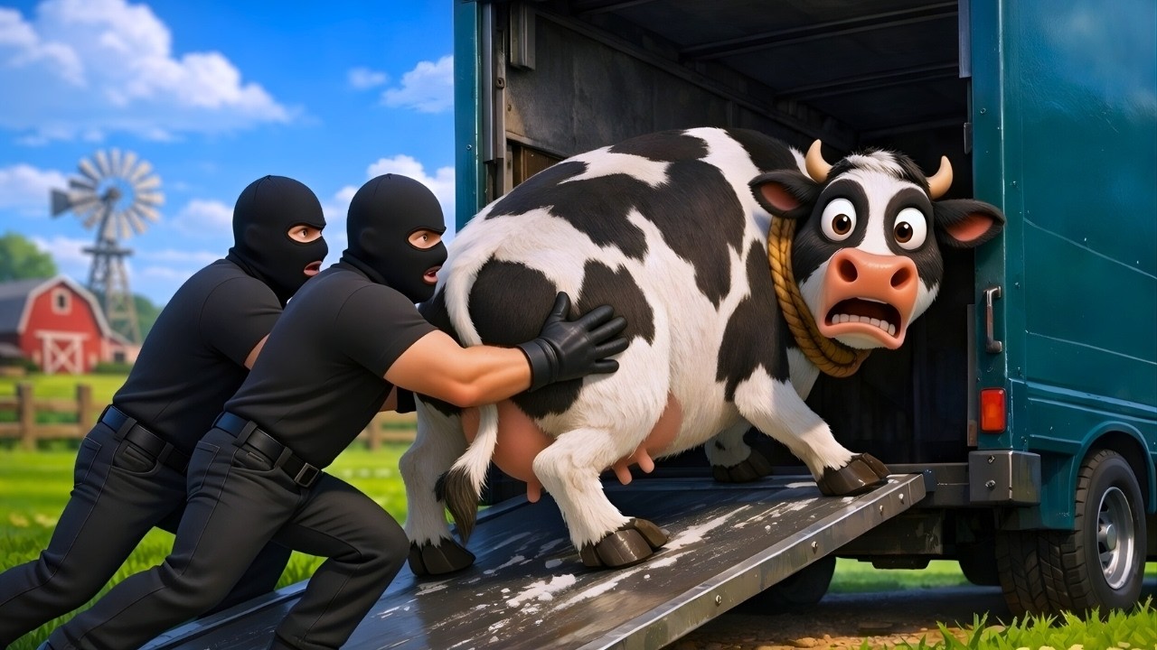 The Thief Stole Old MacDonald’s Animals! 😱 | Sad Night At The Farm 🐄🐎