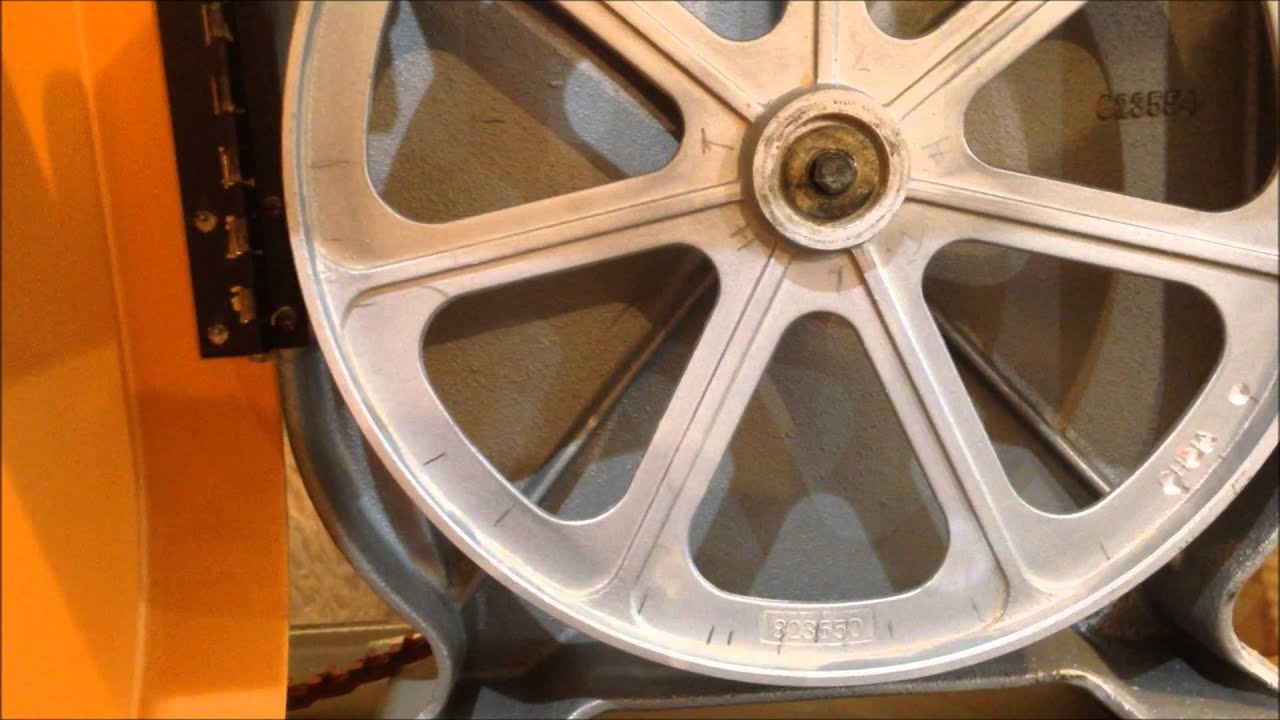 Bandsaw upgrades   wheel balancing