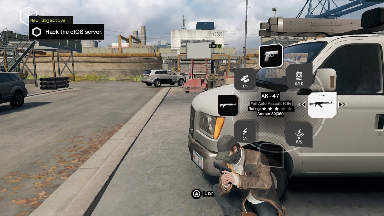 WATCH DOGS : Mission - BRANDON DOCKS