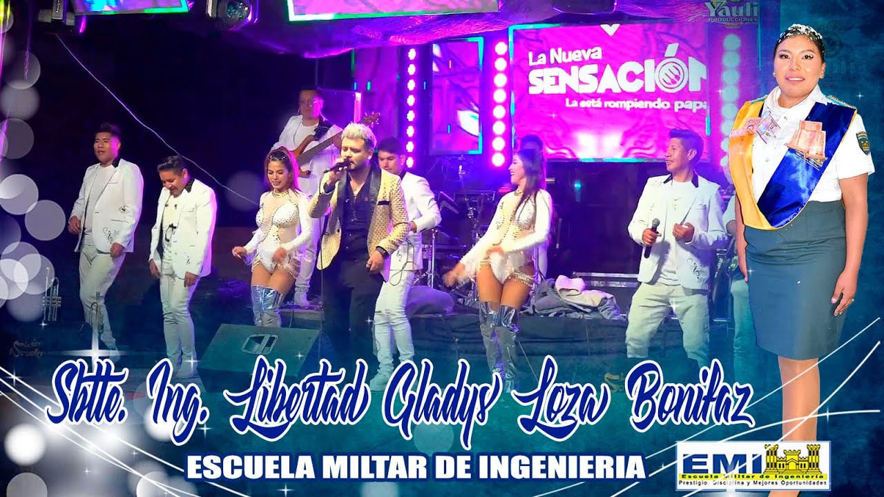 🔴 LA NUEVA SENSACIÓN EN VIVO COLACIÓN DE GRADO / Sbtte. Ing. Libertad Gladys Loza Bonifaz