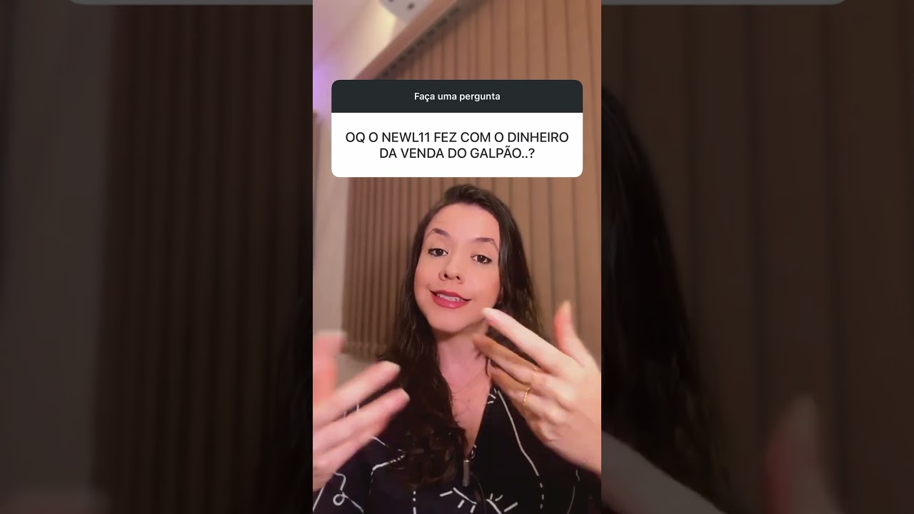 O que o NEWL11 fez com o dinheiro da venda do galp&atilde;o?