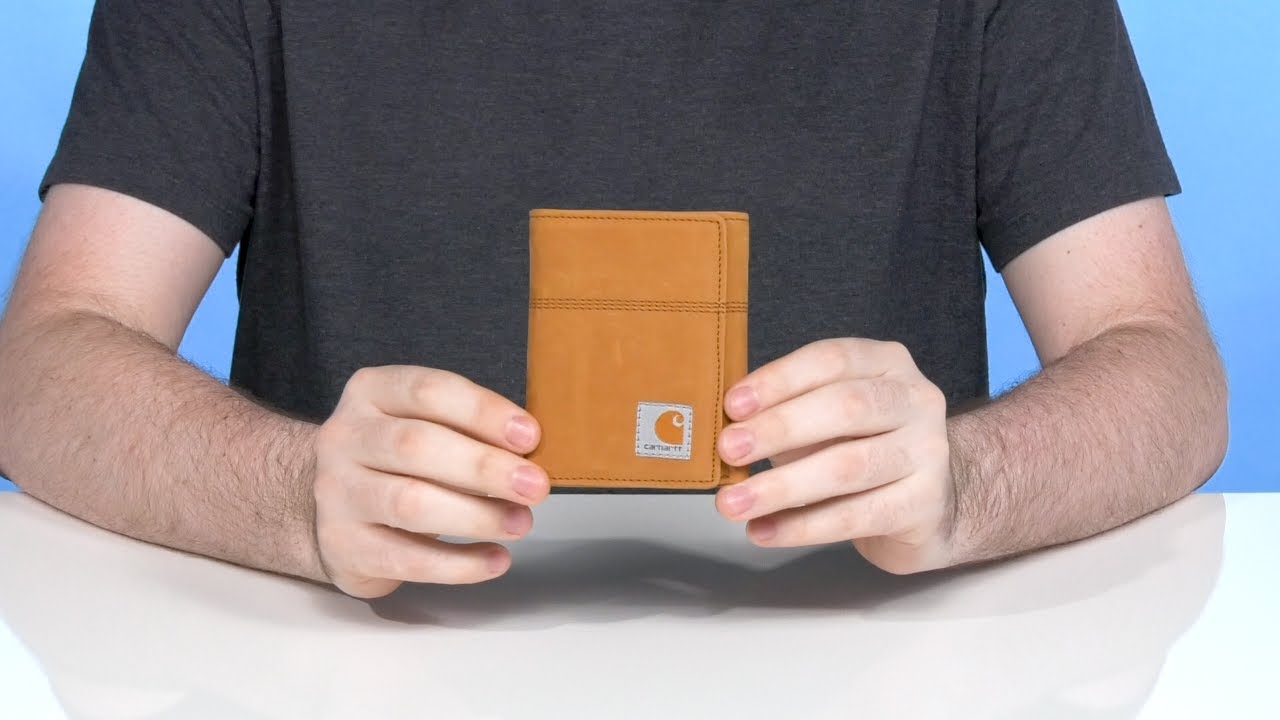 Carhartt Saddle Leather Trifold Wallet SKU: 9838019