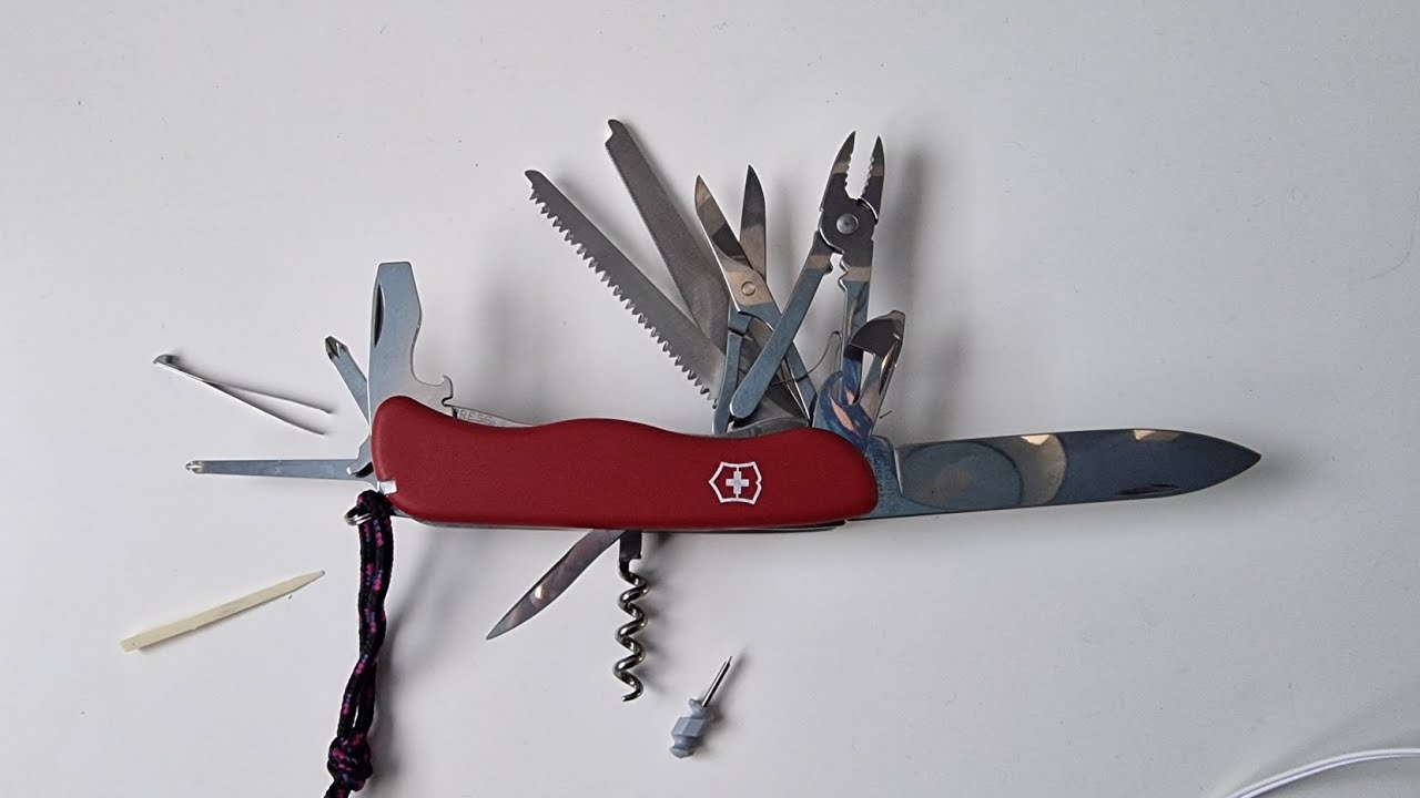 Victorinox Workchamp multitool Swiss army knife.