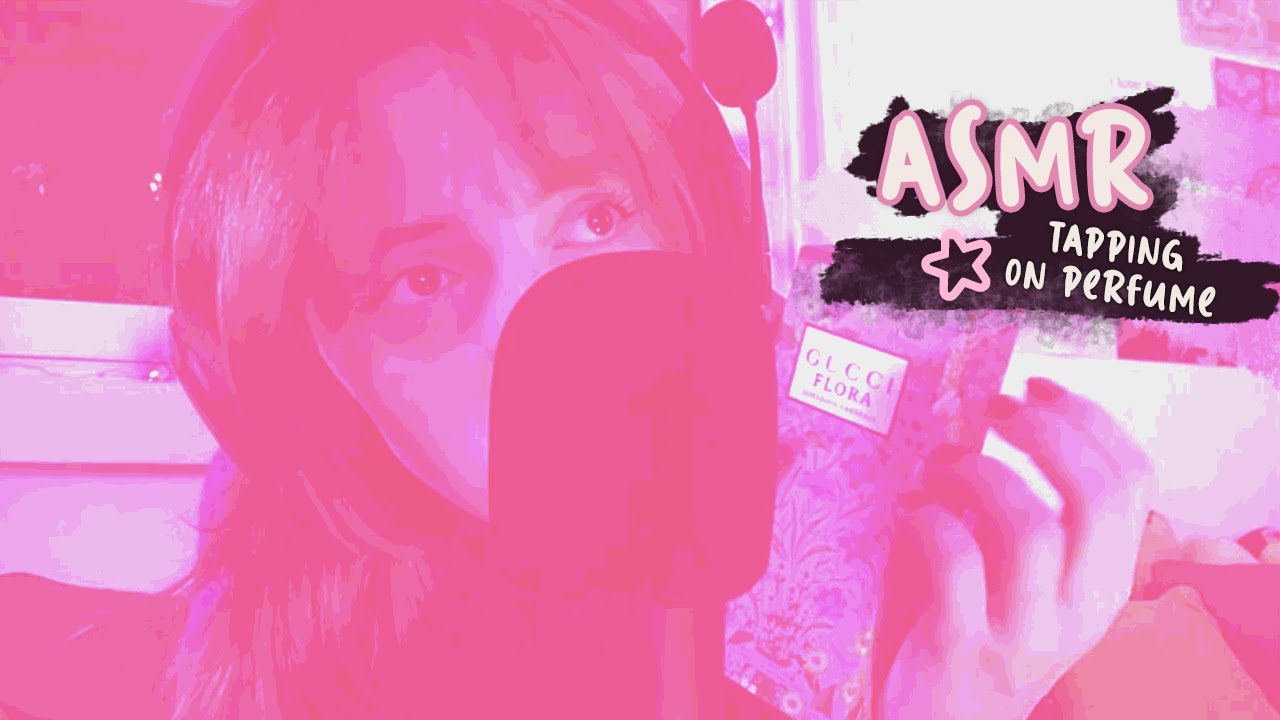 ASMR✩ tapping on perfume ✩