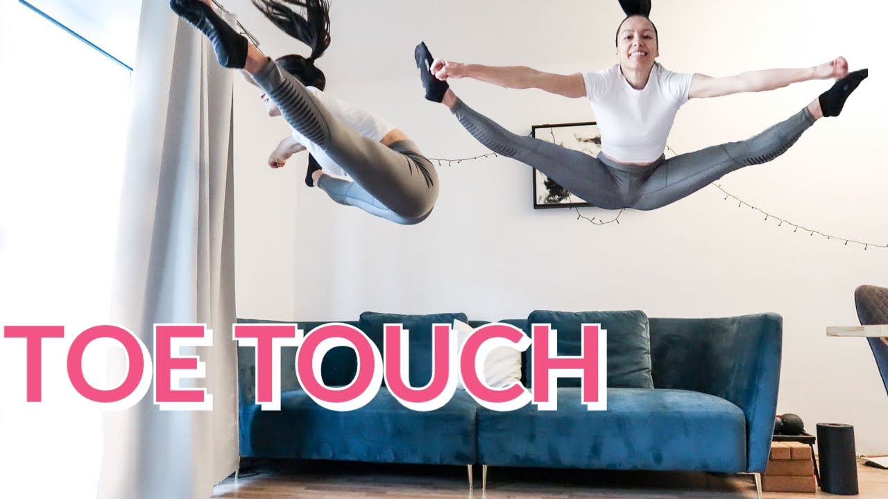 Toe Touch Dehn- und Kraftübungen // Cheerleading
