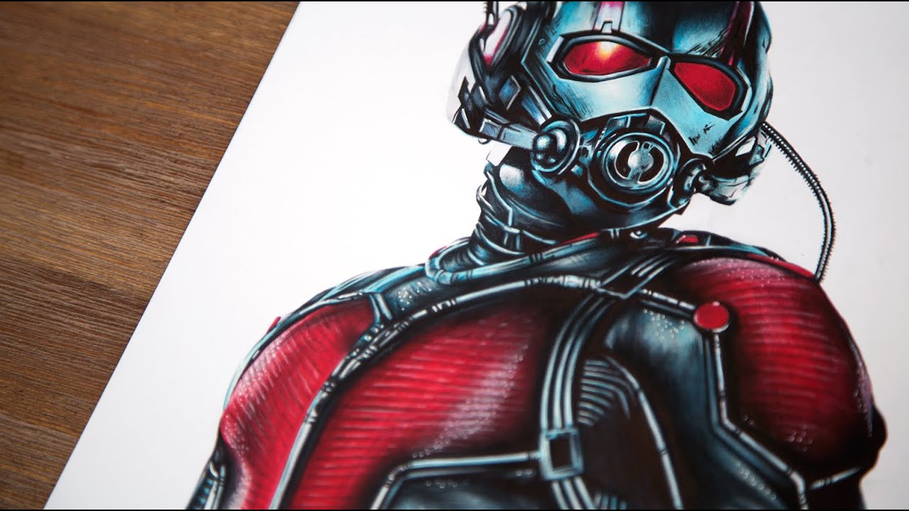 Ant-Man Speed Drawing