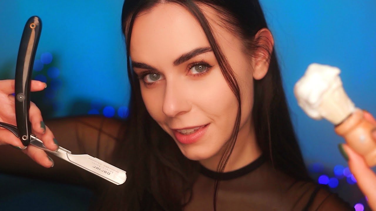 АСМР Барбер ПОСТРИЖЕТ ТЕБЕ Бороду ✂ Ролевая игра САЛОН 🤗 ASMR Barber SHOP