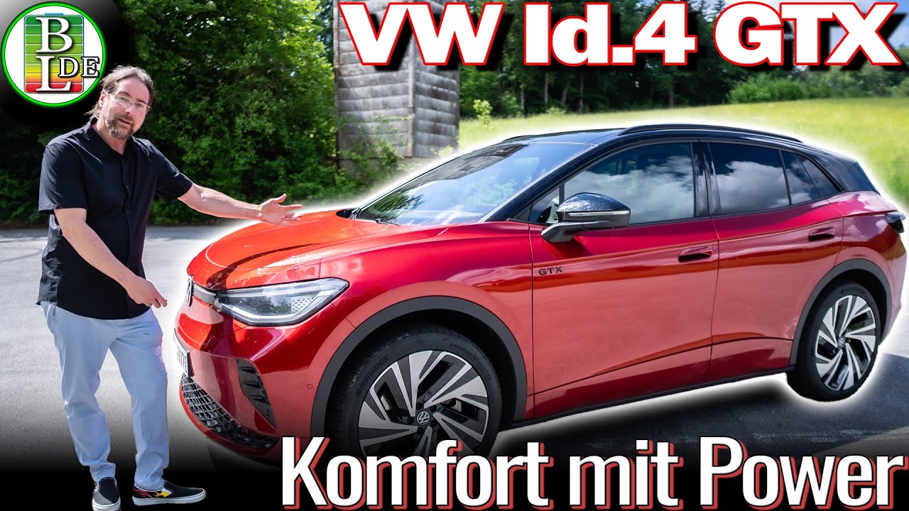 Der NEUE (2024) VW Id.4 GTX - Komfort mit guter Power